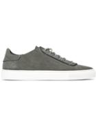 Hypnotic Yellow Classic Lace-up Sneakers, Men's, Size: 41, Grey, Suede/leather/rubber
