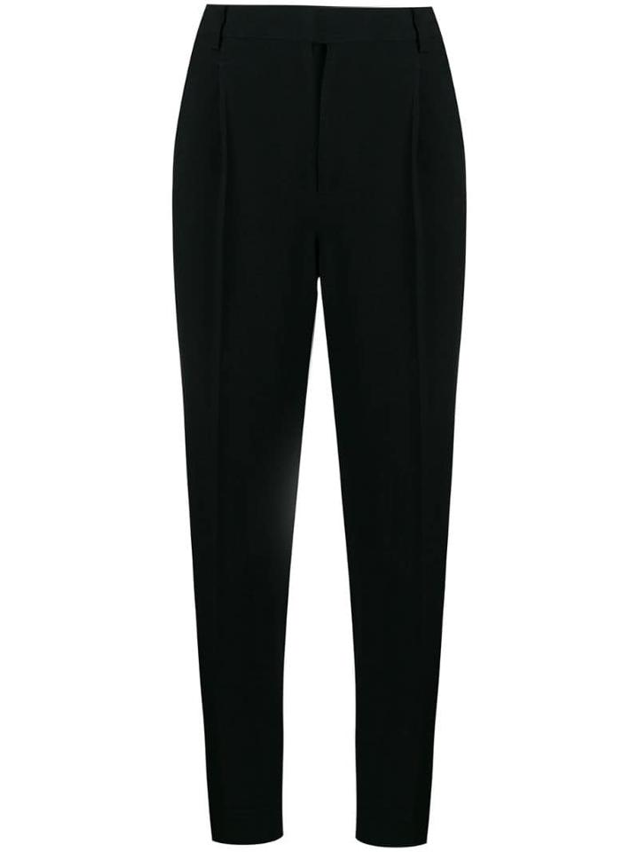 Ermanno Scervino Slim Tailored Trousers - Black