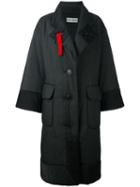 Issey Miyake Pre-owned Padded Oversized Coat - Black