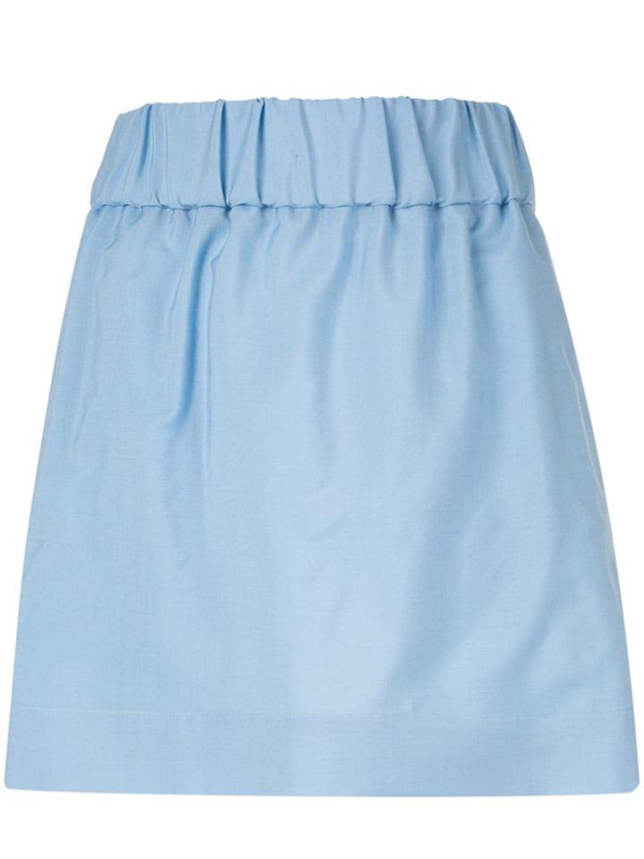 No21 Azzurro Skirt - Blue