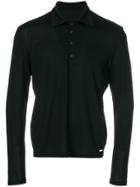 Dsquared2 Knitted Polo Shirt - Black