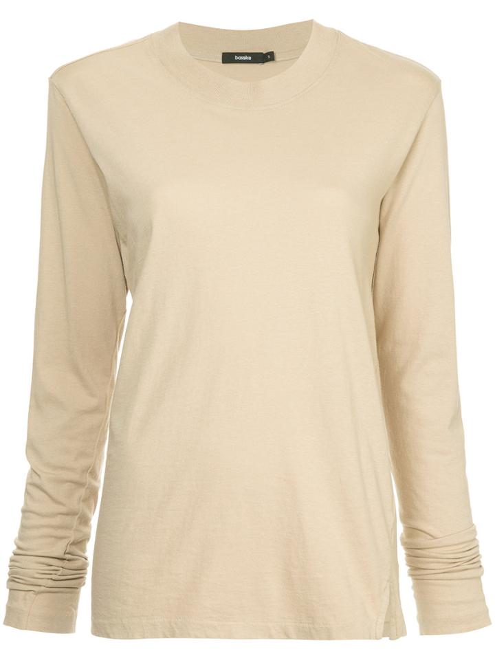 Bassike Longsleeved T-shirt - Brown