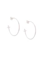 Vivienne Westwood Rosemary Round Earrings - Grey