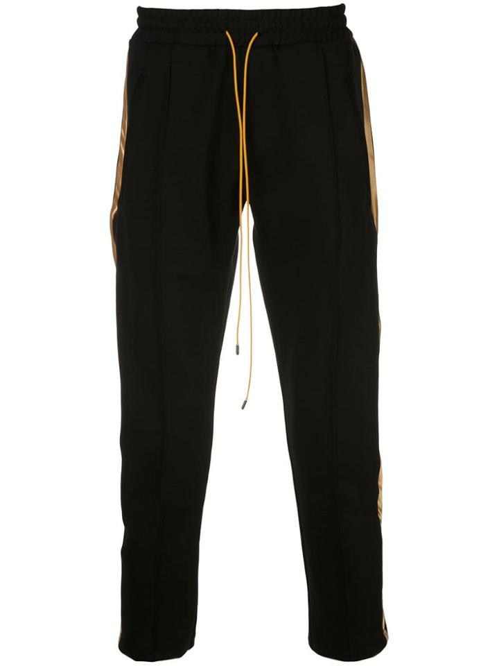 Rhude Tuxedo Track Pants - Black