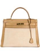 Hermès Vintage '32 Kelly' Tote, Women's, Nude/neutrals