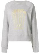 Zadig & Voltaire Embroidered Logo Sweatshirt - Grey