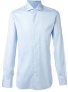 Barba Classic Shirt, Men's, Size: 40, Blue, Cotton