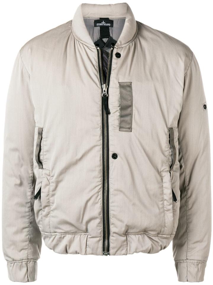 Stone Island Shadow Project Bomber Jacket - Nude & Neutrals