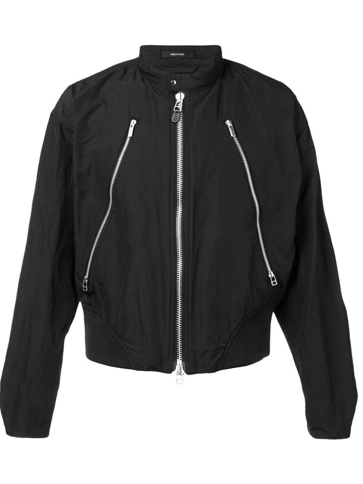 Issey Miyake Slim-fit Zipped Jacket - Black
