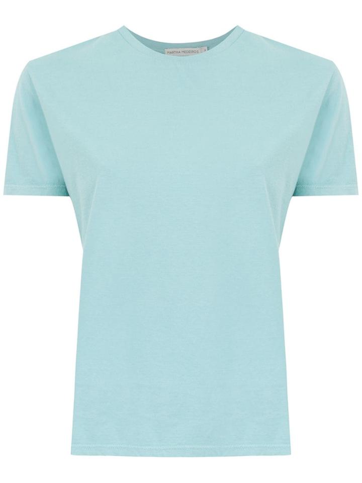 Martha Medeiros Floral T-shirt - Blue