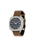 Briston Watches Clubmaster Diver Polished Steel Watch - Brown