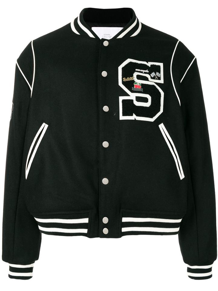 Stampd S College Jacket - Black