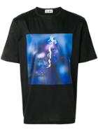 Études Painting Print T-shirt - Black
