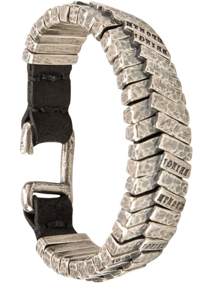 Tobias Wistisen Scale Effect Bracelet - Metallic