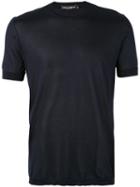 Dolce & Gabbana - Round Neck T-shirt - Men - Silk - 50, Blue, Silk