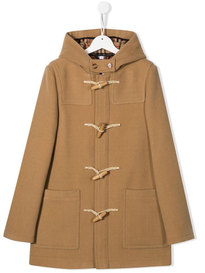 Burberry Kids Burford Coat - Neutrals