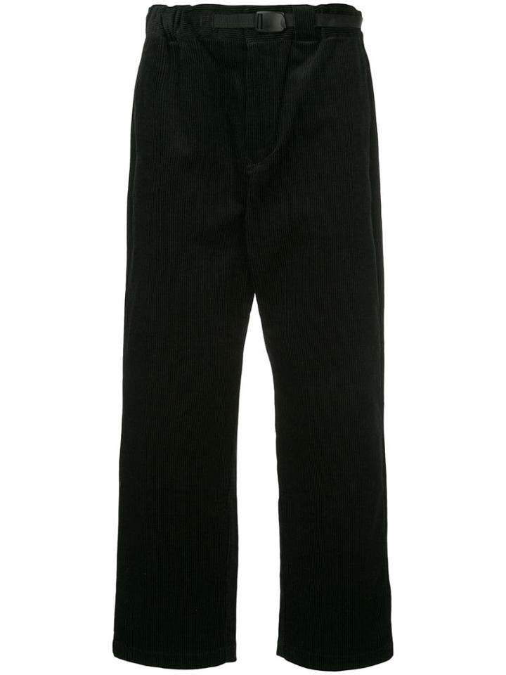 Guild Prime Corduroy Straight Trousers - Black