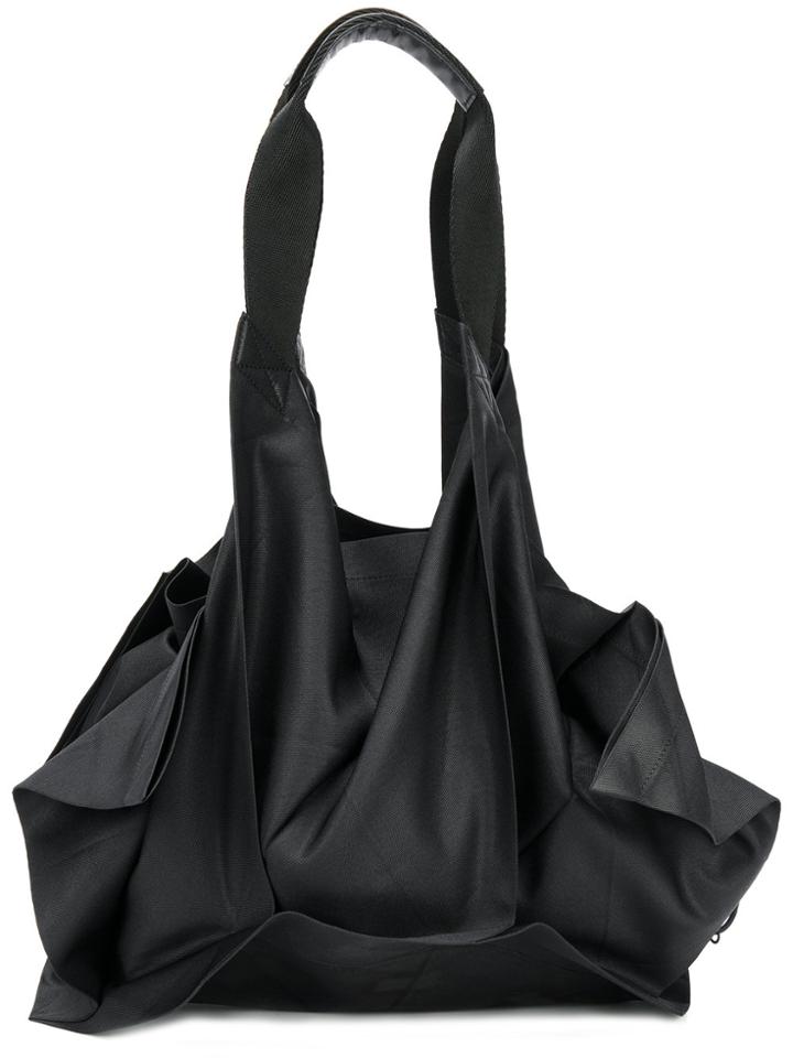 132 5. Issey Miyake Structured Shoulder Bag - Black