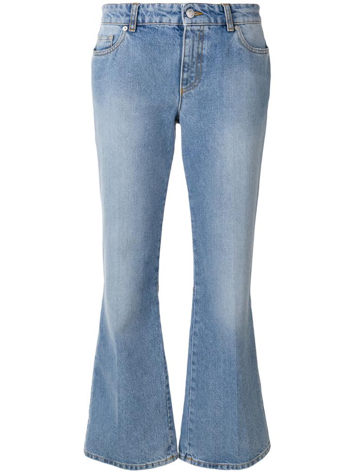 Alexander Mcqueen Flared Jeans - Blue