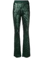 P.a.r.o.s.h. Sequin Embellished Trousers - Green