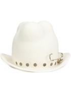 Area Di Barbara Bologna 'dfor' Hat, Women's, White, Wool