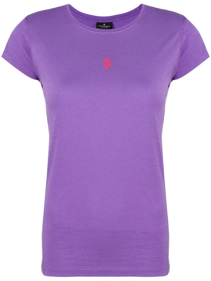 Marcelo Burlon County Of Milan Skull Print T-shirt - Purple