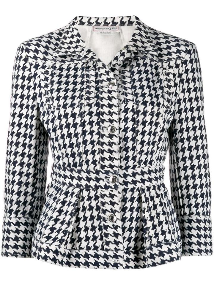 Alexander Mcqueen Jacket - Blue
