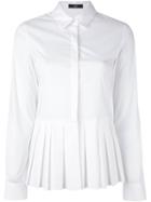Steffen Schraut Peplum Button Down Shirt