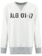 À La Garçonne Printed Sweatshirt - Grey