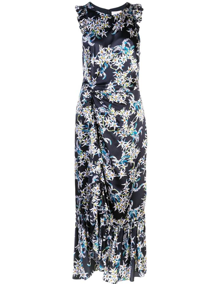 Cinq A Sept Asymmetrical Cocktail Dress - Blue