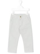 Knot - James Twill Chinos - Kids - Cotton - 4 Yrs, Grey