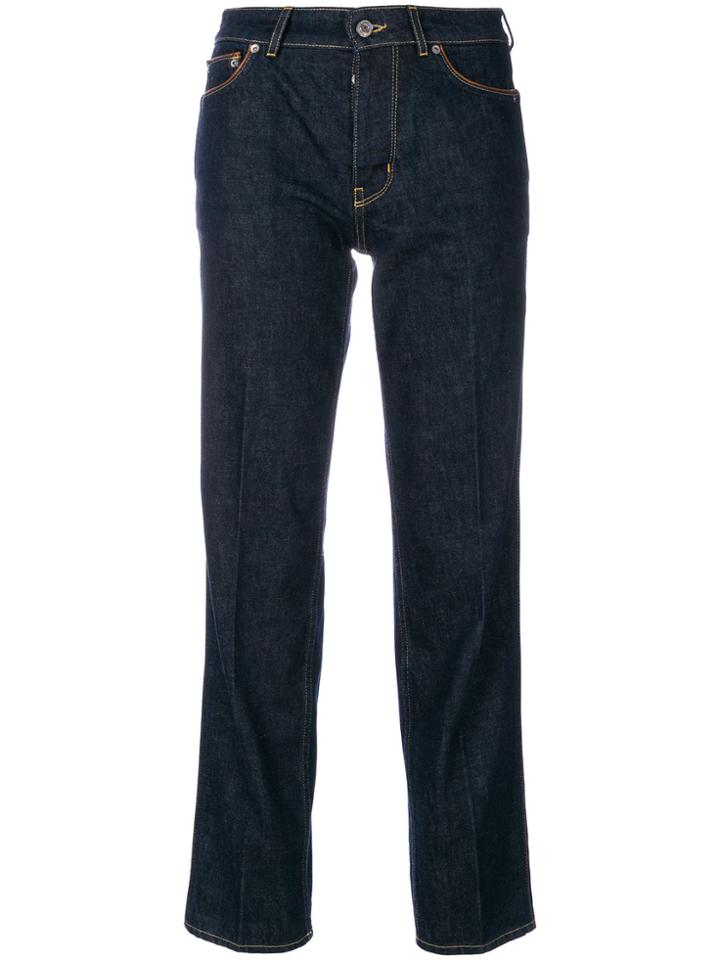 Golden Goose Deluxe Brand High-waist Straight Jeans - Blue