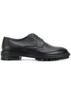 Lanvin Ridged Sole Oxford Shoes - Black