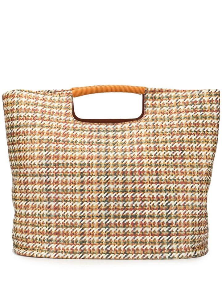 Simon Miller Houndstooth Tote Bag - Multicolour