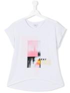 Dkny Kids - Teen Printed T-shirt - Kids - Spandex/elastane/viscose - 14 Yrs, White