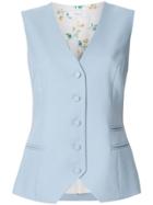 Racil Sky Blue Waistcoat