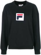 Fila Ribbed Crewneck Sweater - Black