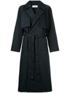 En Route Belted Trench Coat - Green