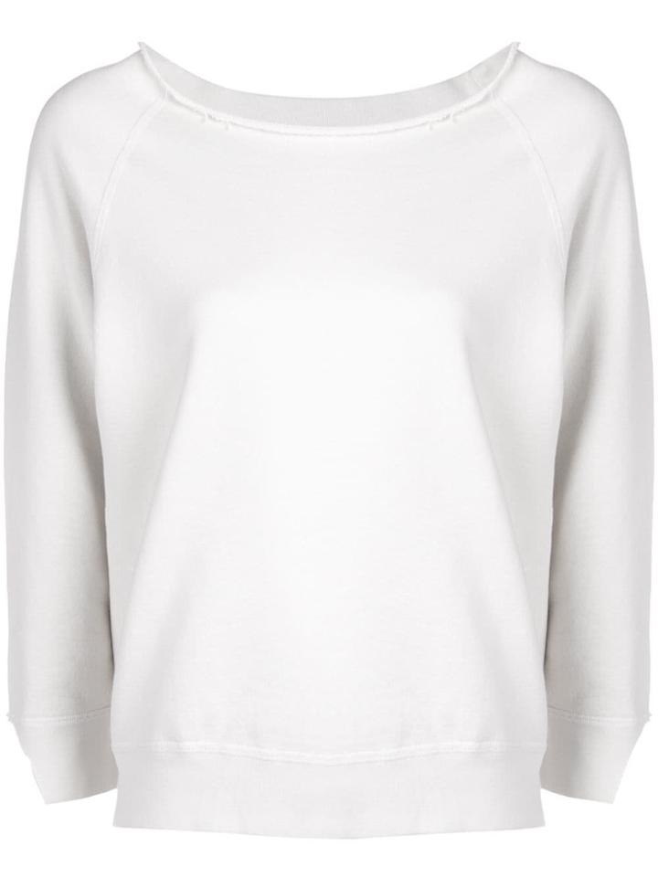 Nili Lotan Fine Knit Sweater - White