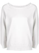 Nili Lotan Fine Knit Sweater - White