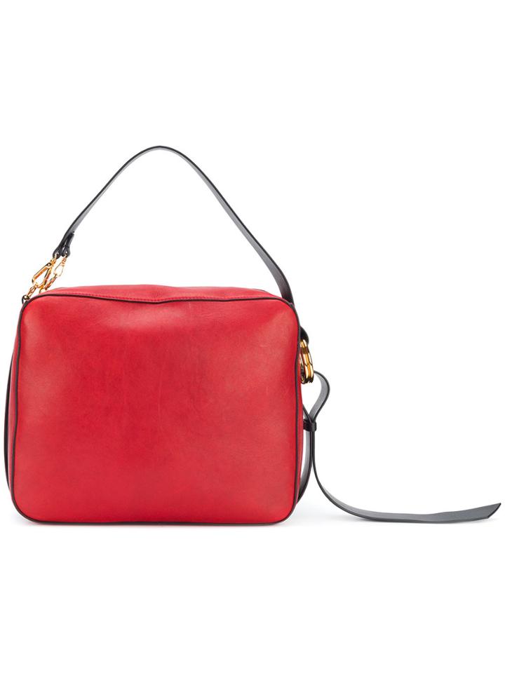 Marni Square Shoulder Bag - Red