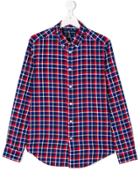 Ralph Lauren Kids Check Buttondown Shirt - Blue