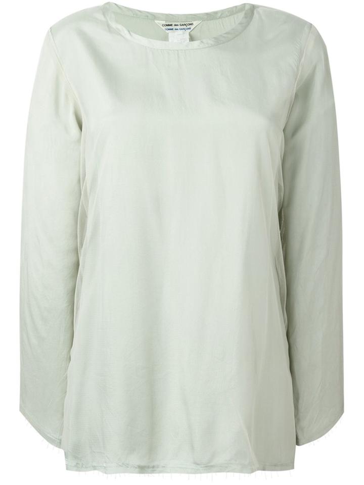 Comme Des Garçons Vintage Longsleeved Blouse - Green