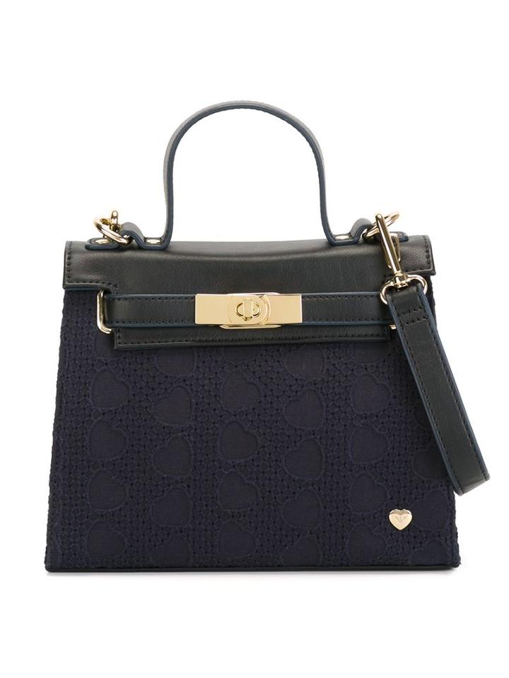 Armani Junior Heart Motif Tote, Girl's, Blue