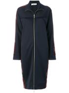 Circus Hotel Straight-fit Zip Up Coat - Blue