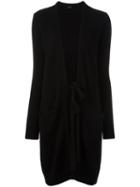 Joseph Long Cardigan, Women's, Size: Large, Black, Cashmere