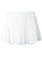 Adidas Pleated Mesh Tennis Skirt, Women's, Size: 40, White, Polyester