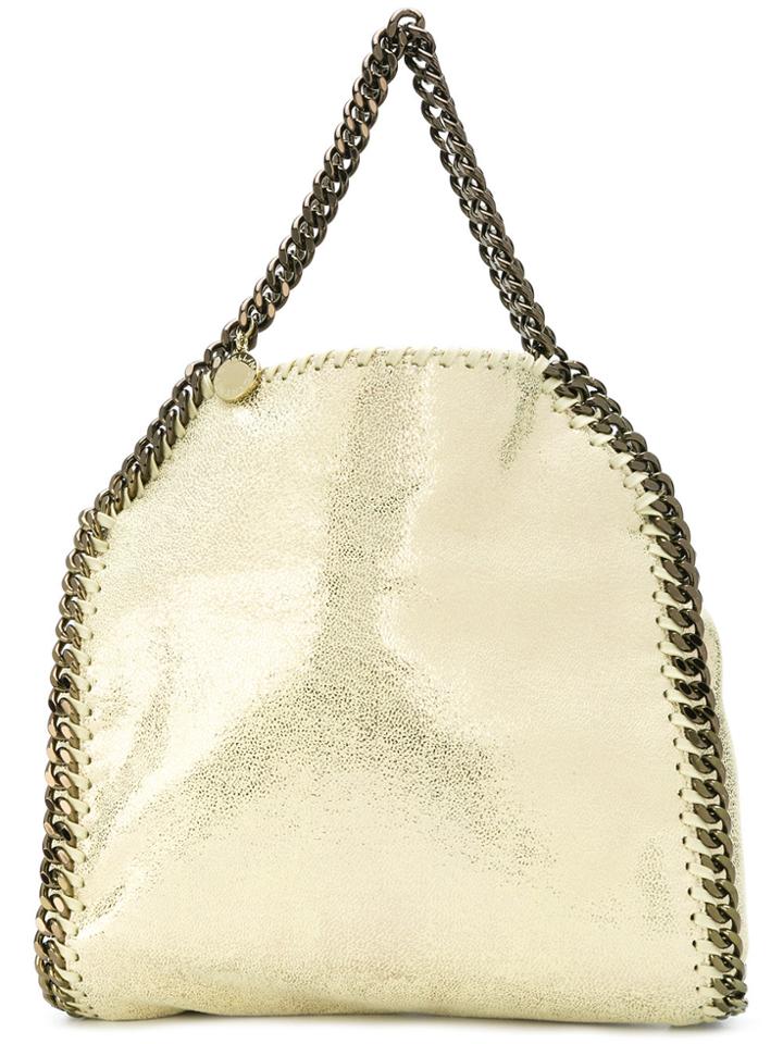 Stella Mccartney Mini Falabella Tote - Metallic