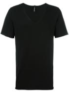 Giorgio Brato V-neck T-shirt, Men's, Size: Xs, Black, Cotton