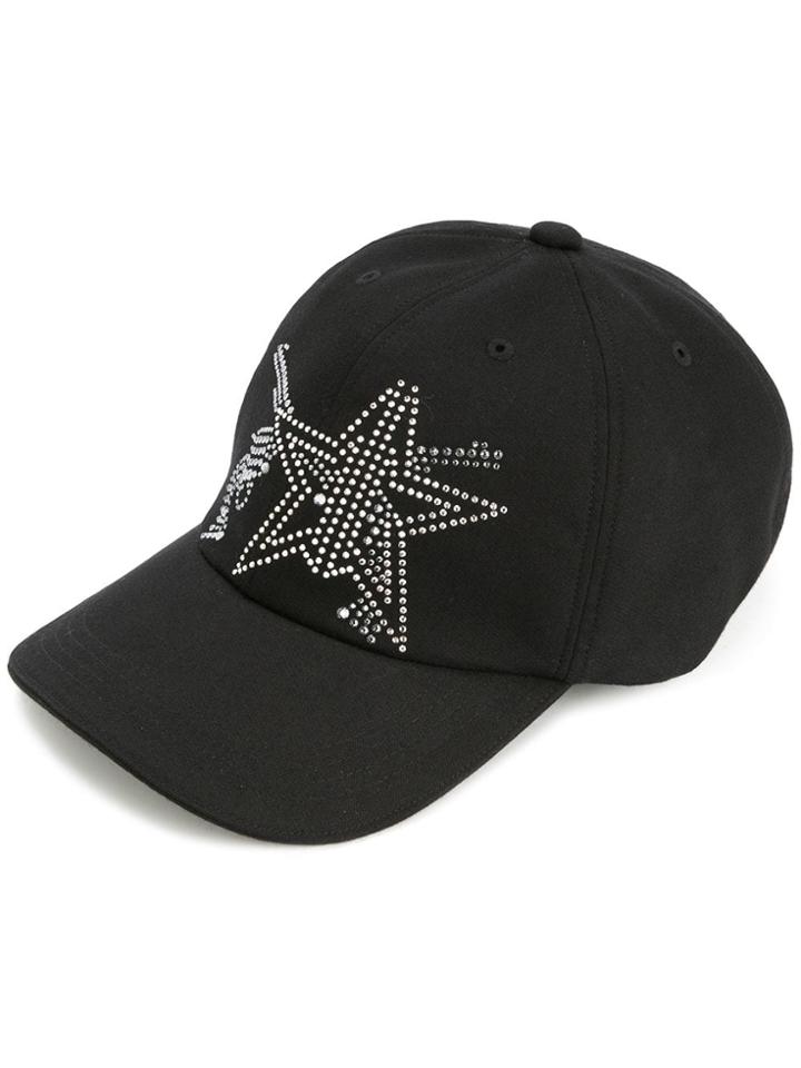 Roarguns Star Embellished Cap - Black